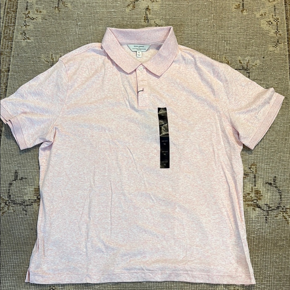 Men's Pink Polo Shirt BR Factory
